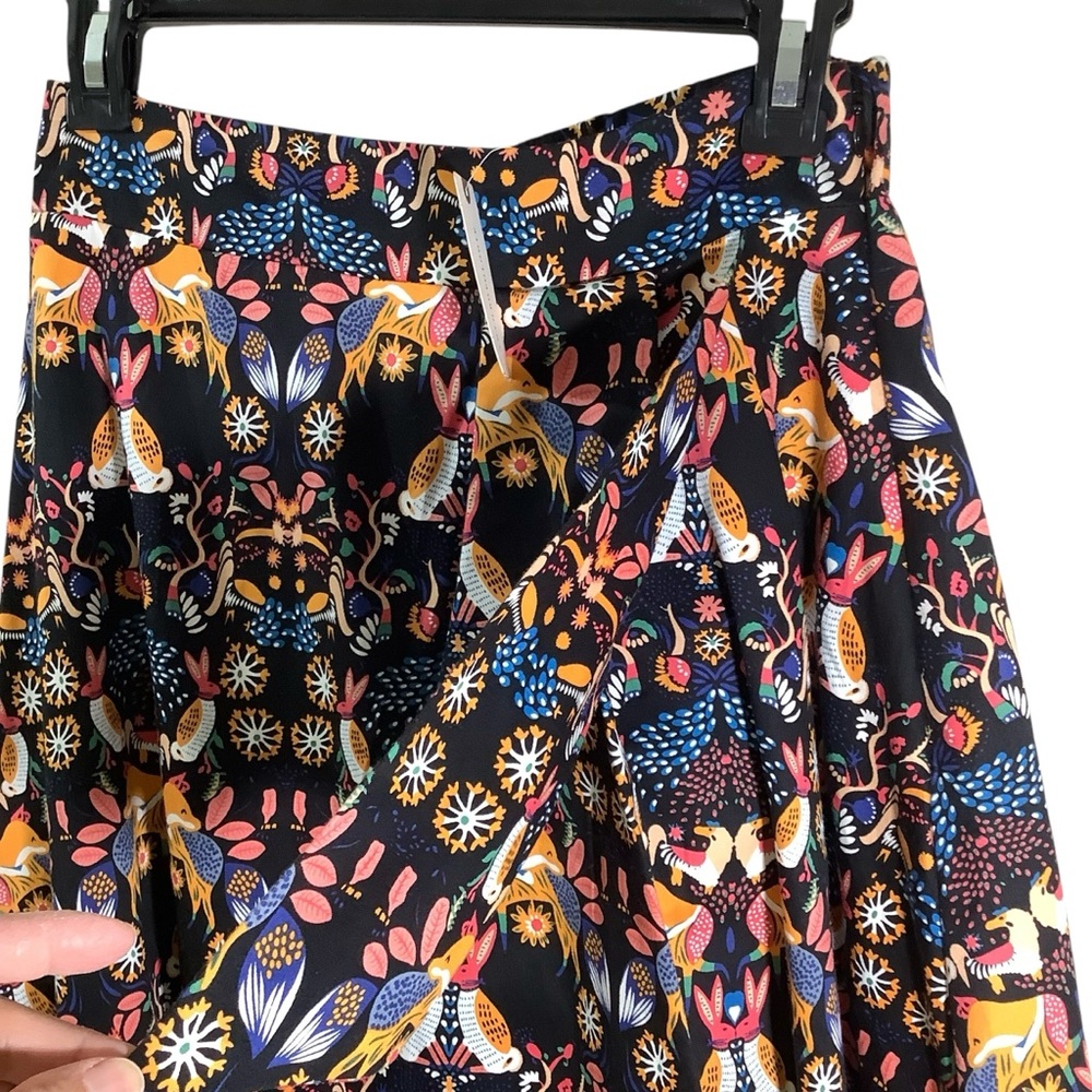 Eva Franco Black Floral Maxi Skirt - Picture 4 of 9